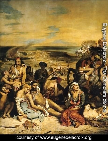 Eugene Delacroix - The Massacre of Chios
