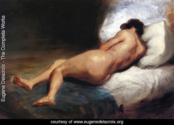 Study of a Reclining Nude