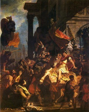 Eugene Delacroix - The Justice of Trajan