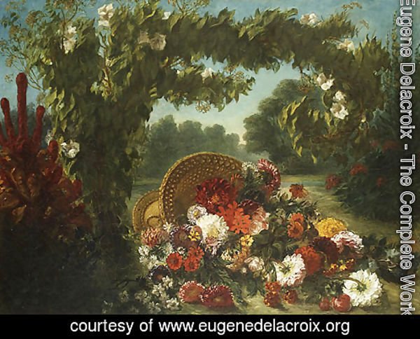 Basket of Flowers 1848