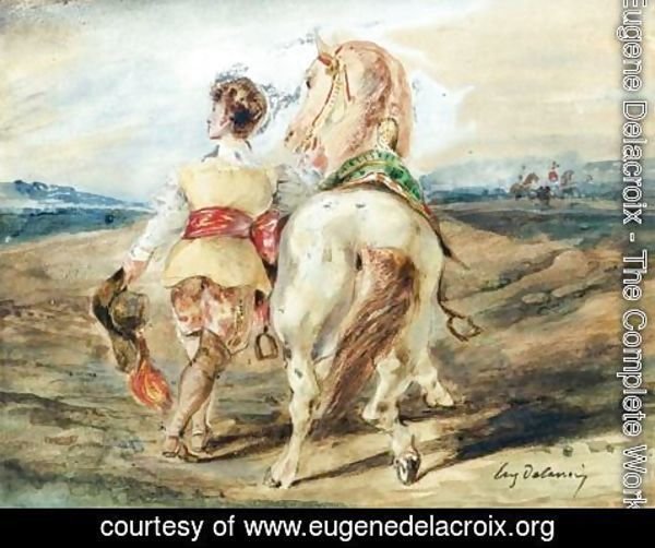 Eugene Delacroix - Le Jeune Page
