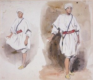 Two Views of a Young Arab