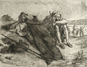 Eugene Delacroix - Arabs of Oran