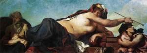 Eugene Delacroix - Justice (detail 2) 1833-37