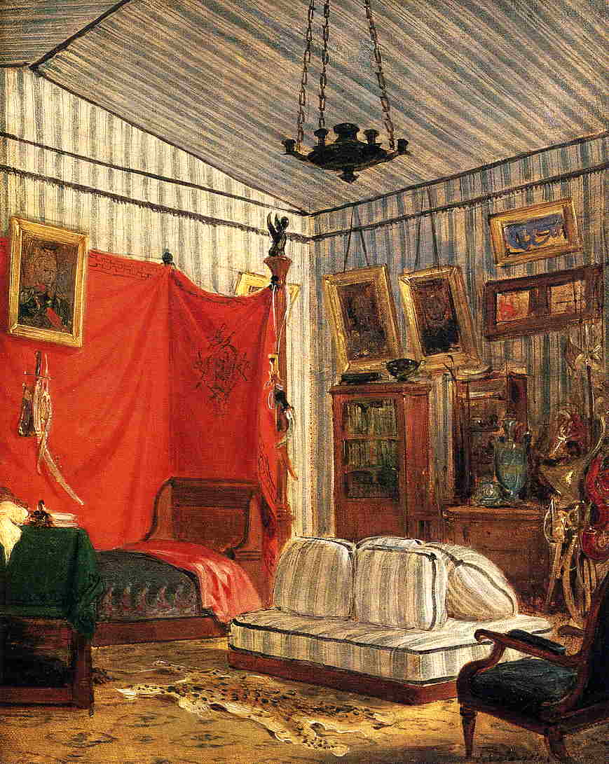 Count de Mornay's Apartment by EUGÈNE DELACROIX