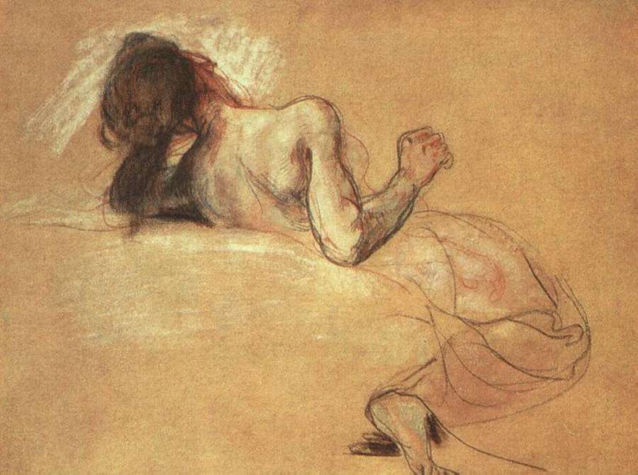 Study for The Death of Sardanapalus by EUGÈNE DELACROIX