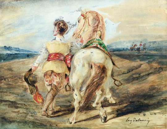 Le Jeune Page by EUGÈNE DELACROIX