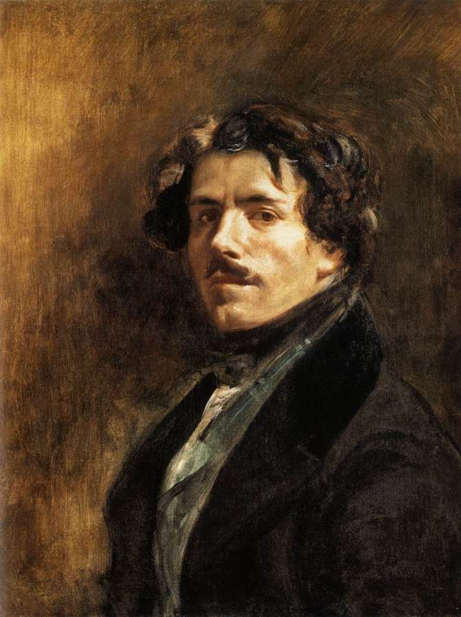 Portrait of EUGÈNE DELACROIX