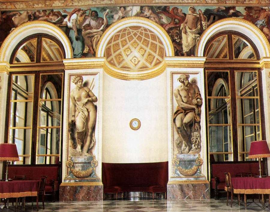 Decoration of the west wall 1833-37 by EUGÈNE DELACROIX