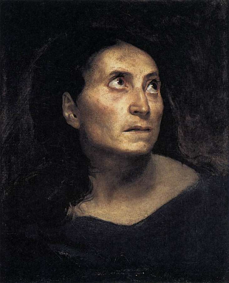A Mad Woman 1822 by EUGÈNE DELACROIX