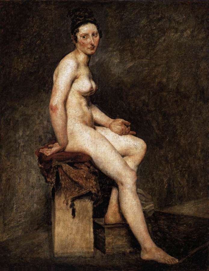 Mlle Rose 1817-20 by EUGÈNE DELACROIX