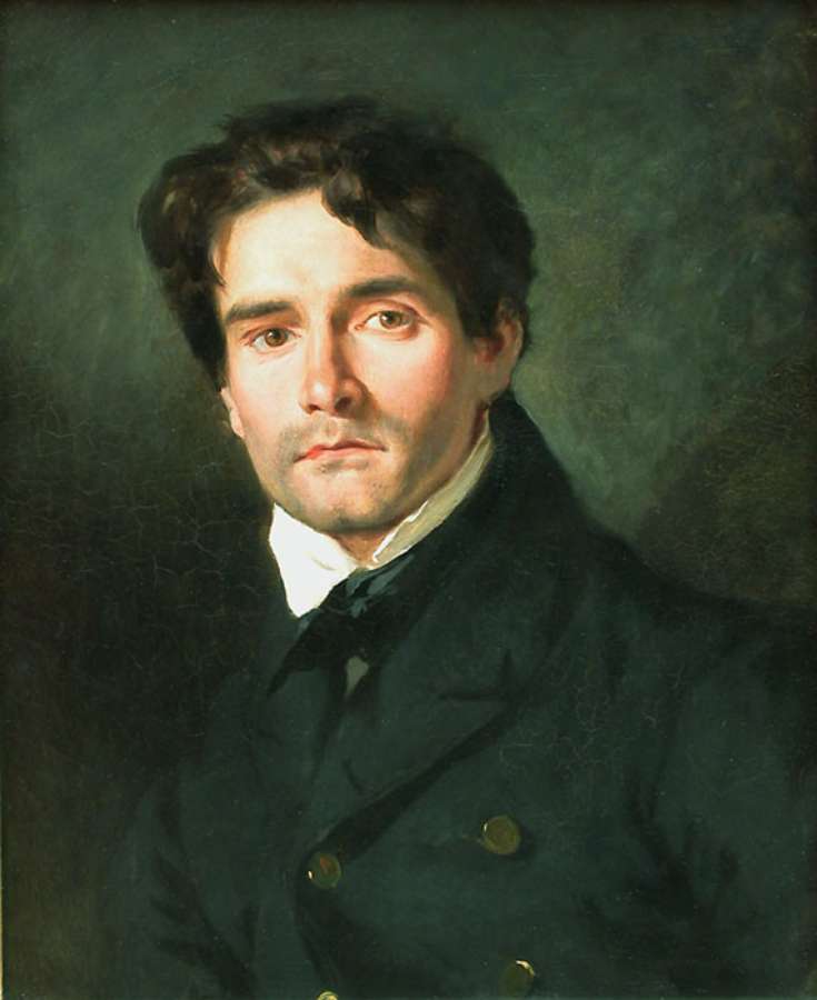 Leon Riesener by EUGÈNE DELACROIX