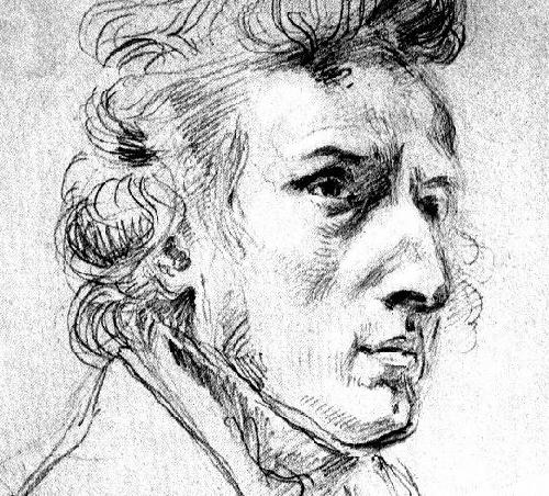 Chopin by EUGÈNE DELACROIX