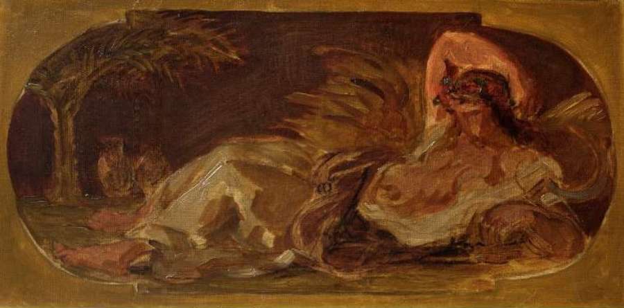 Ceres by EUGÈNE DELACROIX