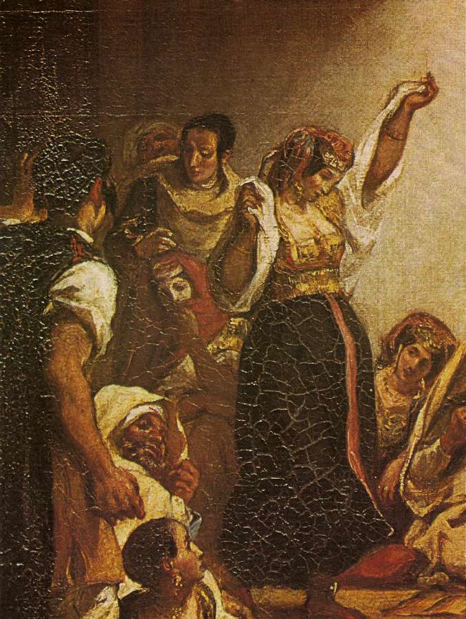 Jewish Wedding in Morocco (detail) by EUGÈNE DELACROIX