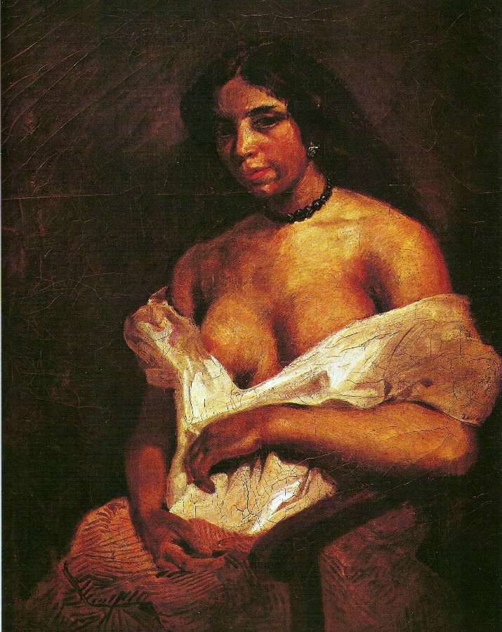 Apasia by EUGÈNE DELACROIX