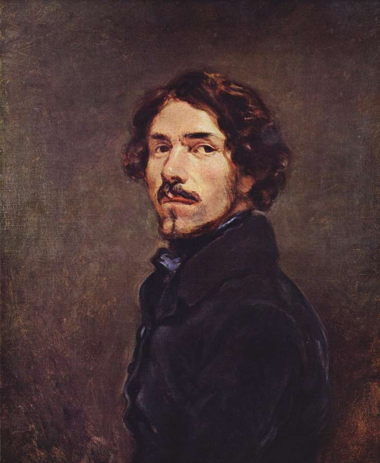 Self-portrait 2 by EUGÈNE DELACROIX