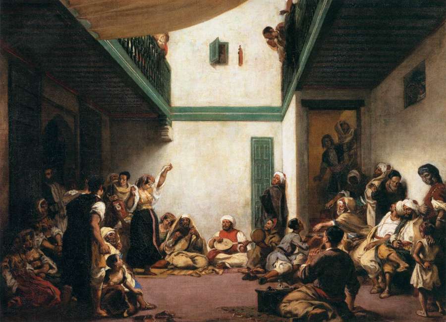 Jewish Wedding in Morocco 2 by EUGÈNE DELACROIX