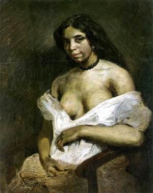 Eugene Delacroix - Aspasia I