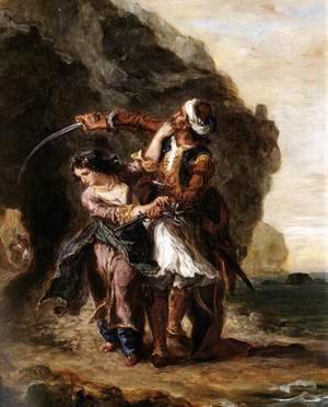 Eugene Delacroix - The Bride of Abydos