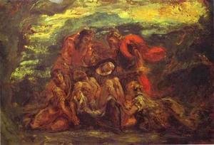 Eugene Delacroix - Pieta