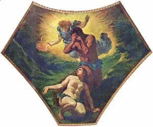 Eugene Delacroix - Adam and Eva