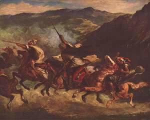 Eugene Delacroix - Moroccan Fantasy
