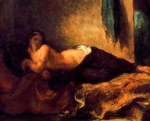 Eugene Delacroix - Odalisque1