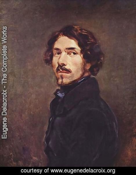 Eugene Delacroix - Self-portrait 2