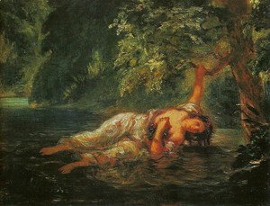 Eugene Delacroix - The Death of Ophelia1