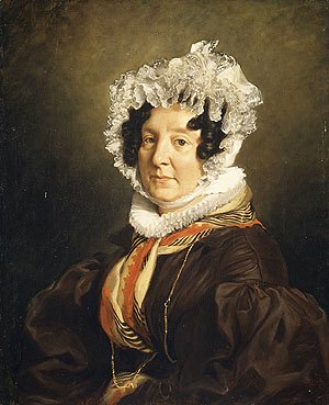 Eugene Delacroix - Madame Henri Francois Riesener