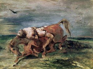 Eugene Delacroix - Mazeppa
