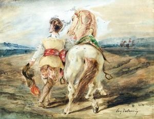 Eugene Delacroix - Le Jeune Page