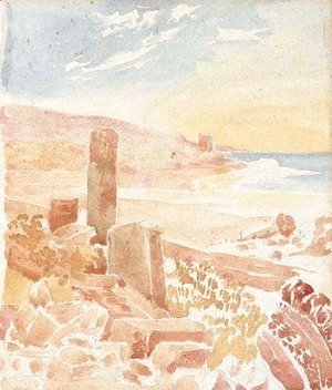 Ruins by the sea