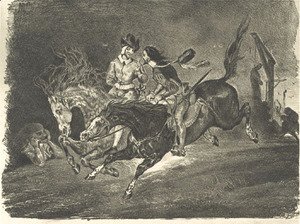 Eugene Delacroix - Faust
