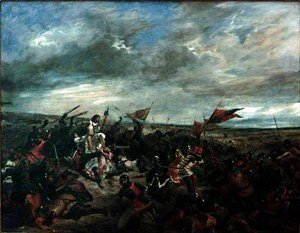 Eugene Delacroix - Battle of Poitiers