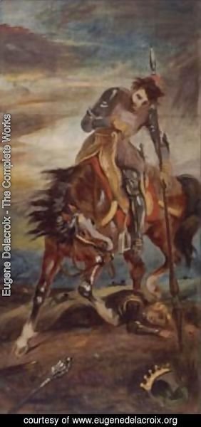 Eugene Delacroix - King Rodrigo