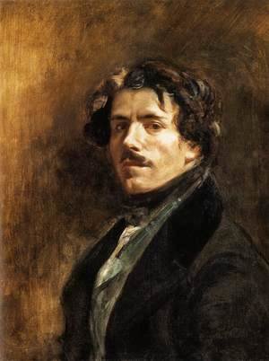 Eugene Delacroix - Self-Portrait c. 1837