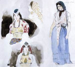 Eugene Delacroix - Moroccan Women 1832