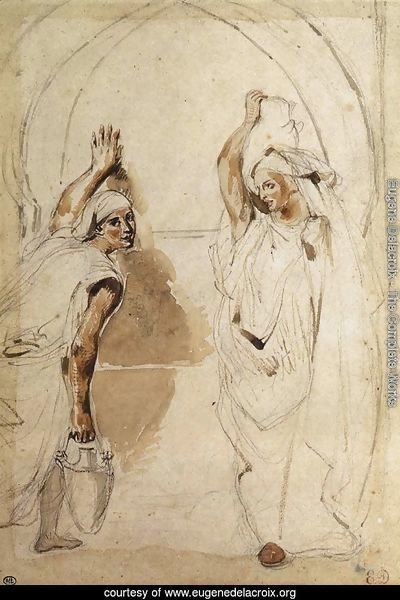 Two Women at the Well 1832