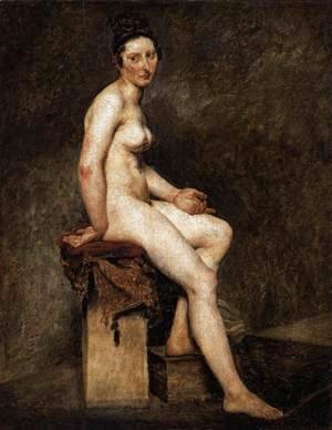 Eugene Delacroix - Mlle Rose 1817-20