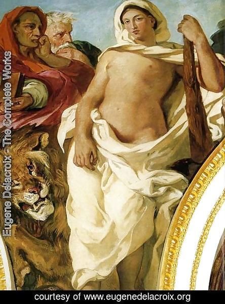 Eugene Delacroix - Justice (detail 1) 1833-37