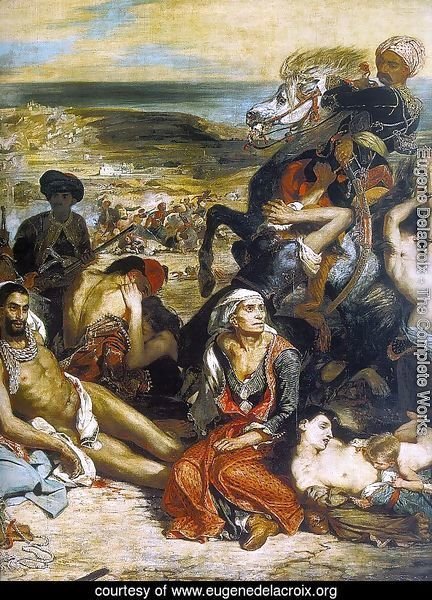 The Massacre at Chios (1) (detail 2) 1824