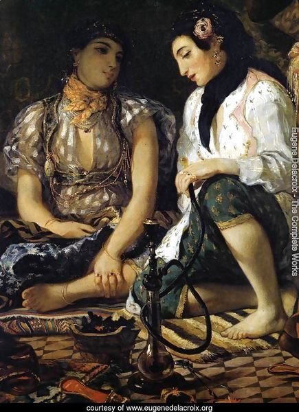 The Women of Algiers (detail) 1834